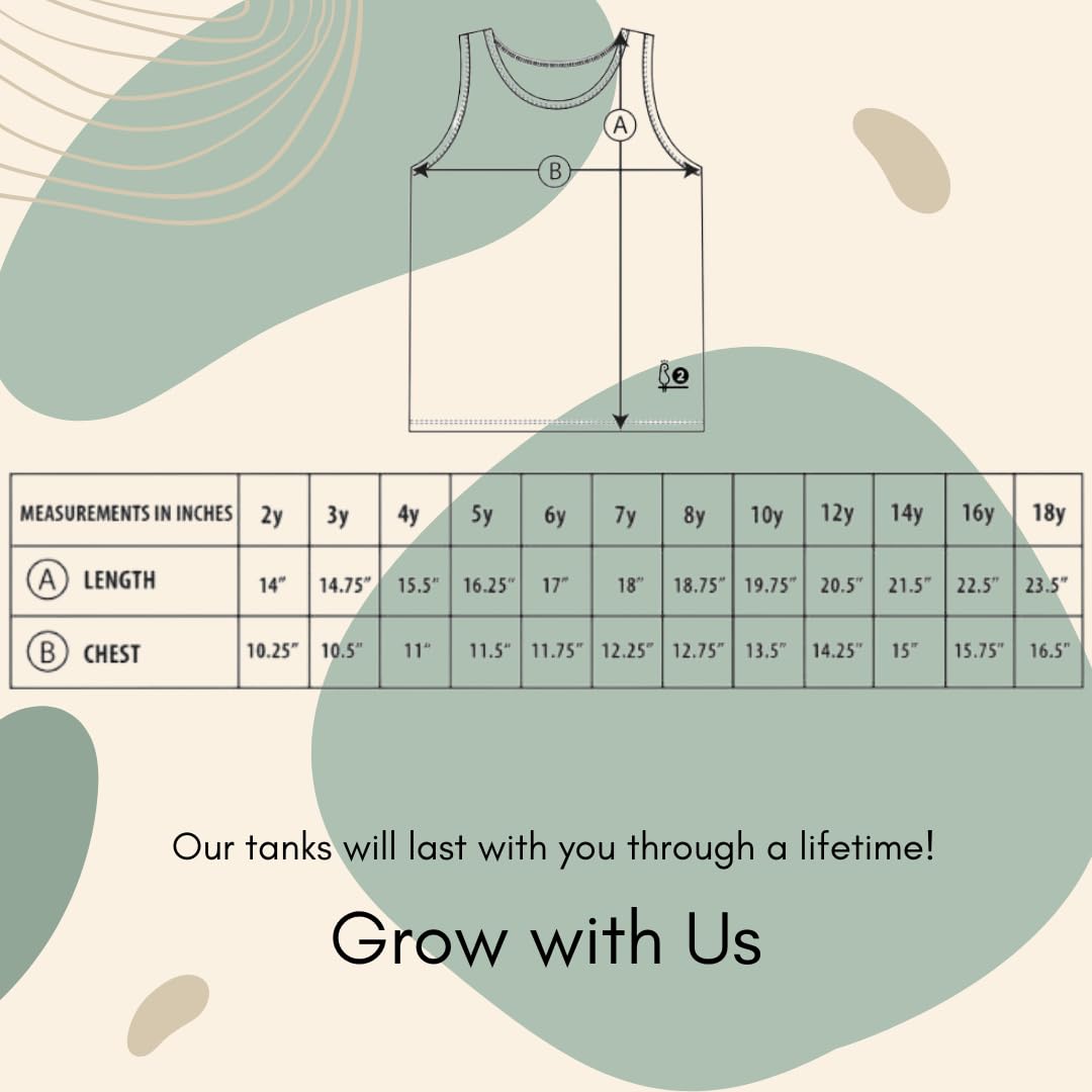 Feathers Boys White Tank Top 100% Cotton Tagless Undershirts 3-Pack - Image 7